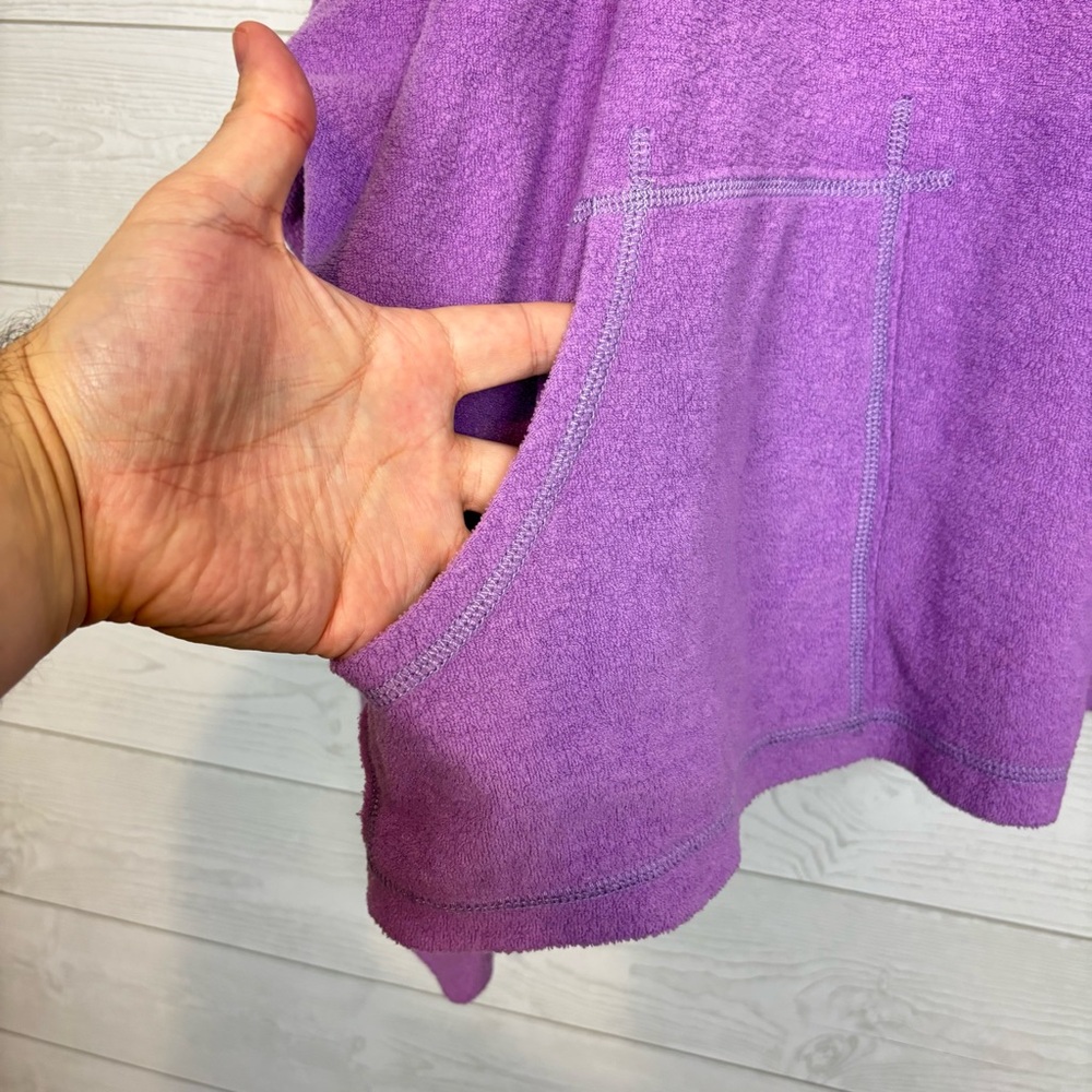 Free People Movement Purple Radiant Hoodie Pullover Size Medium Cozy - Picture 5 of 11